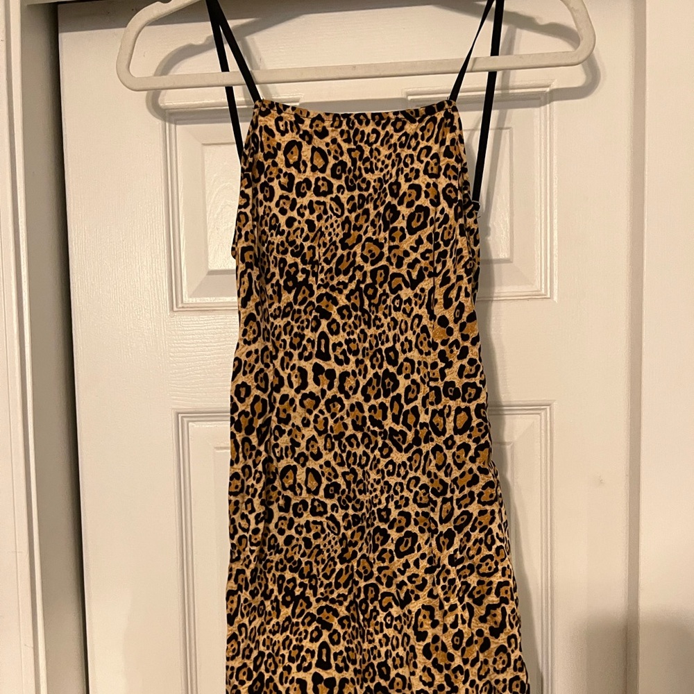 Urban outfitters cheetah dress